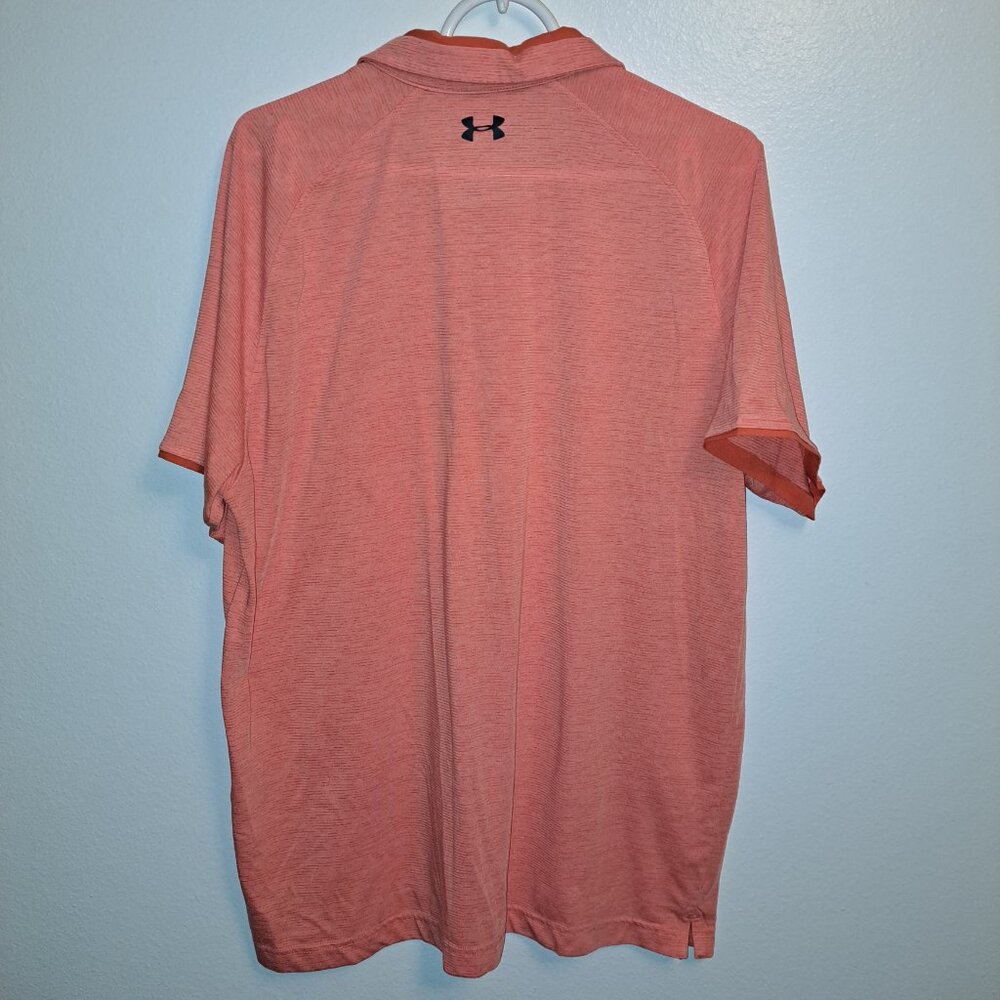 Under Armour Loose Heatgear Short Sleeve Golf Polo Shirt SIZE XL - Picture 4 of 7